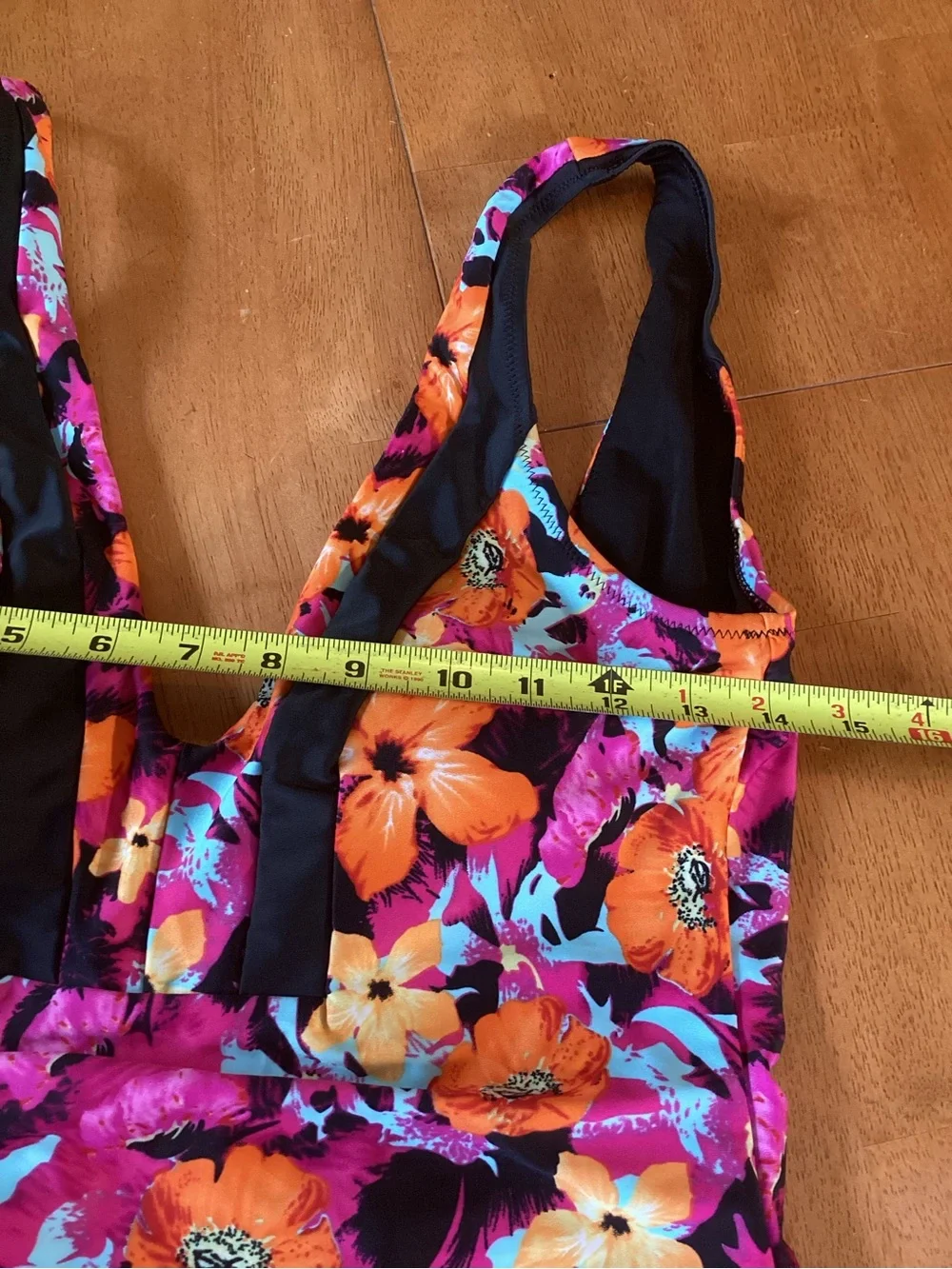 Sunproof by Weatherproof Tropical Floral One Piece -Size 11- NWT! - Beautiful